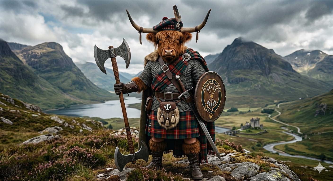 Kyloe — Highland Bull warrior